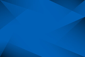 Obraz premium Blue with black shadow triangle abstract background with modern concept design. vector illustration