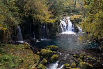 熊本-【菊池渓谷の紅葉】