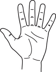 Obraz premium Human Internal Organ Line Icon