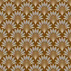 Abstract ethnic geometric pattern design for background or Wallpaper.	