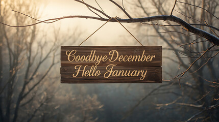 goodbye december hello january signs ai genrative