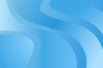 Abstract Blue Wave Gradient Vector Background Banner Design