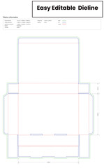 flip top boxes flip covers dieline template box dieline die lines packaging custom dieline  box cardboard box dieline pizza box dieline printable product packaging layout,
