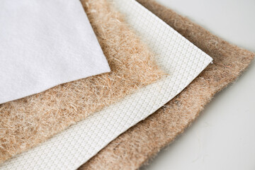 Glass Vial with Liquid Surrounded by Single Use Syringes