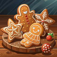 christmas gingerbread cookies