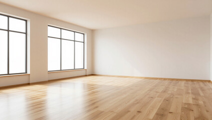 Fototapeta premium Bright & Clear: Minimalist Yoga Studio for Wellness Brands
