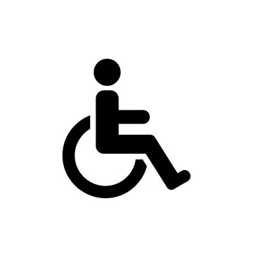 Wheelchair Accessibility Icon &ndash; Disabled Access Symbol for Inclusive Facilities & Design