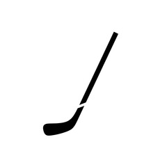 hockey stick and puck