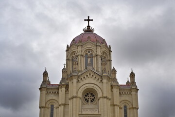 Detail of the Pantheon of the Duchess of Sevillano in Guadalajara, Spain