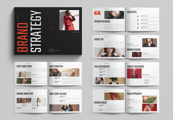 Brand Strategy Template Landscape