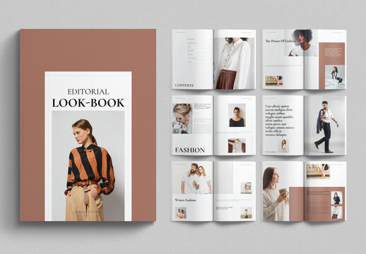 Editorial Lookbook Template