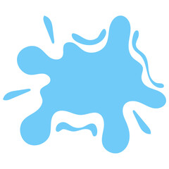 Abstract Fluid Splash