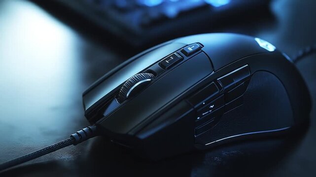 Professional gaming mouse for esports and pc gaming with ergonomic design and advanced optical