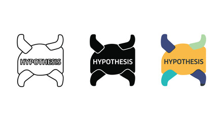 Hypothesis logo design variations