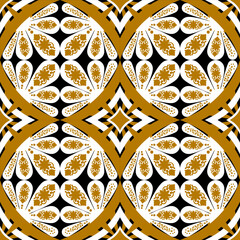 Abstract ethnic geometric pattern design for background or Wallpaper.	