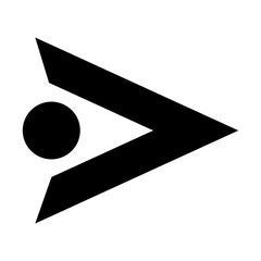 Arrow point icon