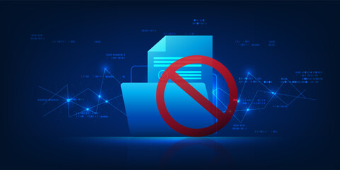 Data File Error Technology Background, Digital Storage Failure and System Error Rejection, Database Upload Problem,Corrupted Data, Server Failure, Information Processing Error,Cyber System Malfunction