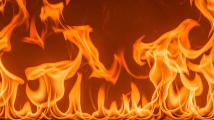 Intense Flames and Fire Dynamics in Motion.