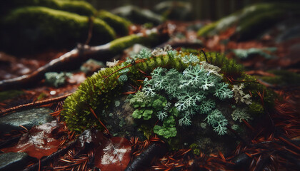 moss on a tree