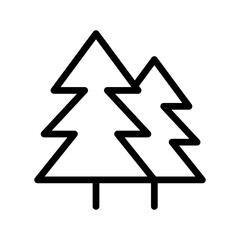 Lush Forest icon collection for nature themes, environmental design, ecology projects and outdoor adventure visuals