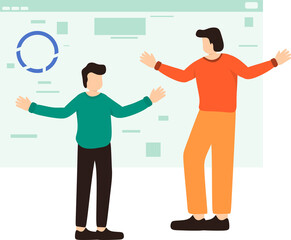 Team Collaboration Illustration