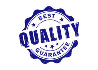 Best quality guarantee stamp PNG image design. Rubber, seal, vintage effect, badge, trusted, promotion, textured with transparent background