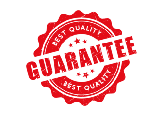 Best quality guarantee stamp PNG image design. Rubber, seal, vintage effect, badge, trusted, promotion, textured with transparent background
