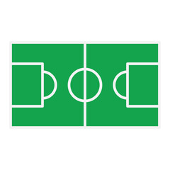 football field flat icon