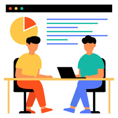 Team Collaboration Illustration