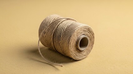Spool of jute twine for packaging, crafting and gardening use