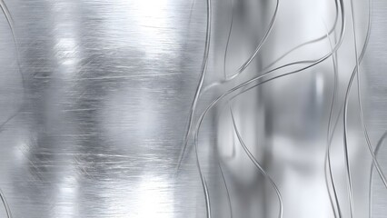 Abstract Silver and Gray Textured Background for Design.