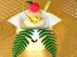 お正月の鏡餅