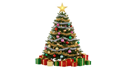 decorated christmas tree