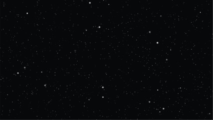 Christmas Snowy Background – Winter Holiday Snowfall Vector