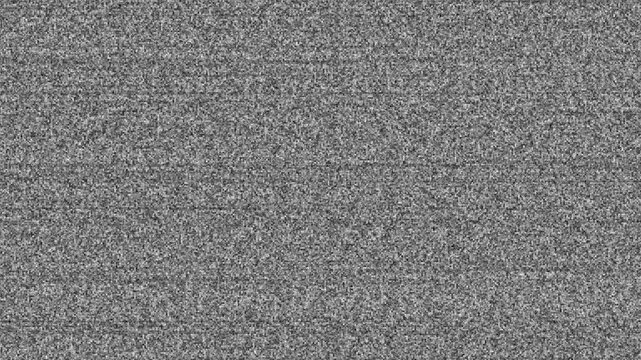 Static Noise - A Visual Representation of Randomness and Uncertainty.