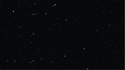 Christmas Snowy Background – Winter Holiday Snowfall Vector