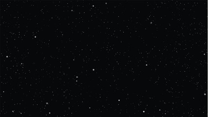 Christmas Snowy Background – Winter Holiday Snowfall Vector