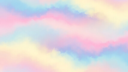 Obraz premium Abstract Pastel Watercolor Swirls Background.