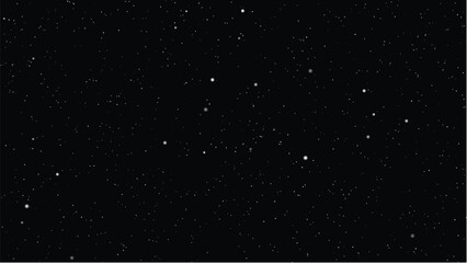 Christmas Snowy Background – Winter Holiday Snowfall Vector