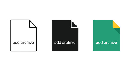 Add archive file icons in different colors