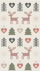 christmas seamless pattern