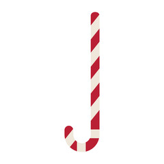 Vector multi color icons for Candy cane