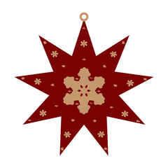 Vector multi color icons for Christmas decor