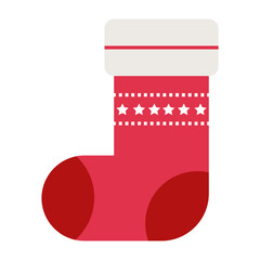 Vector multi color icons for Christmas stockings