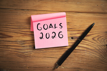 goals 2026 text on the page