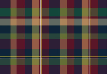 Tartan seamless pattern. Vector background