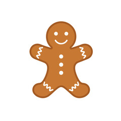 Obraz premium Gingerbread Man Icon