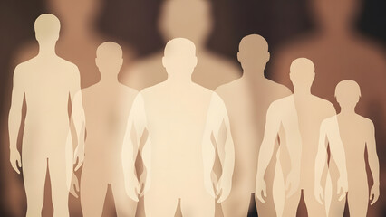 Harmonized Body Forms. Perfect for: Wellness branding, mindfulness content