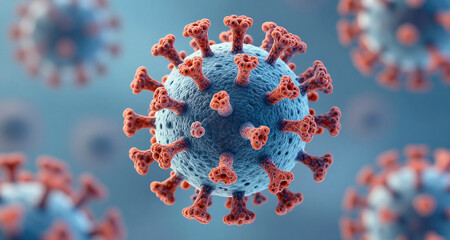 3D illustration of osteoporosis, comparing healthy bone density vs brittle bone high quality render photorealistic detailed anatomy biology healthcare medical concept science visualization