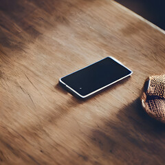 Professional business workspace with laptop